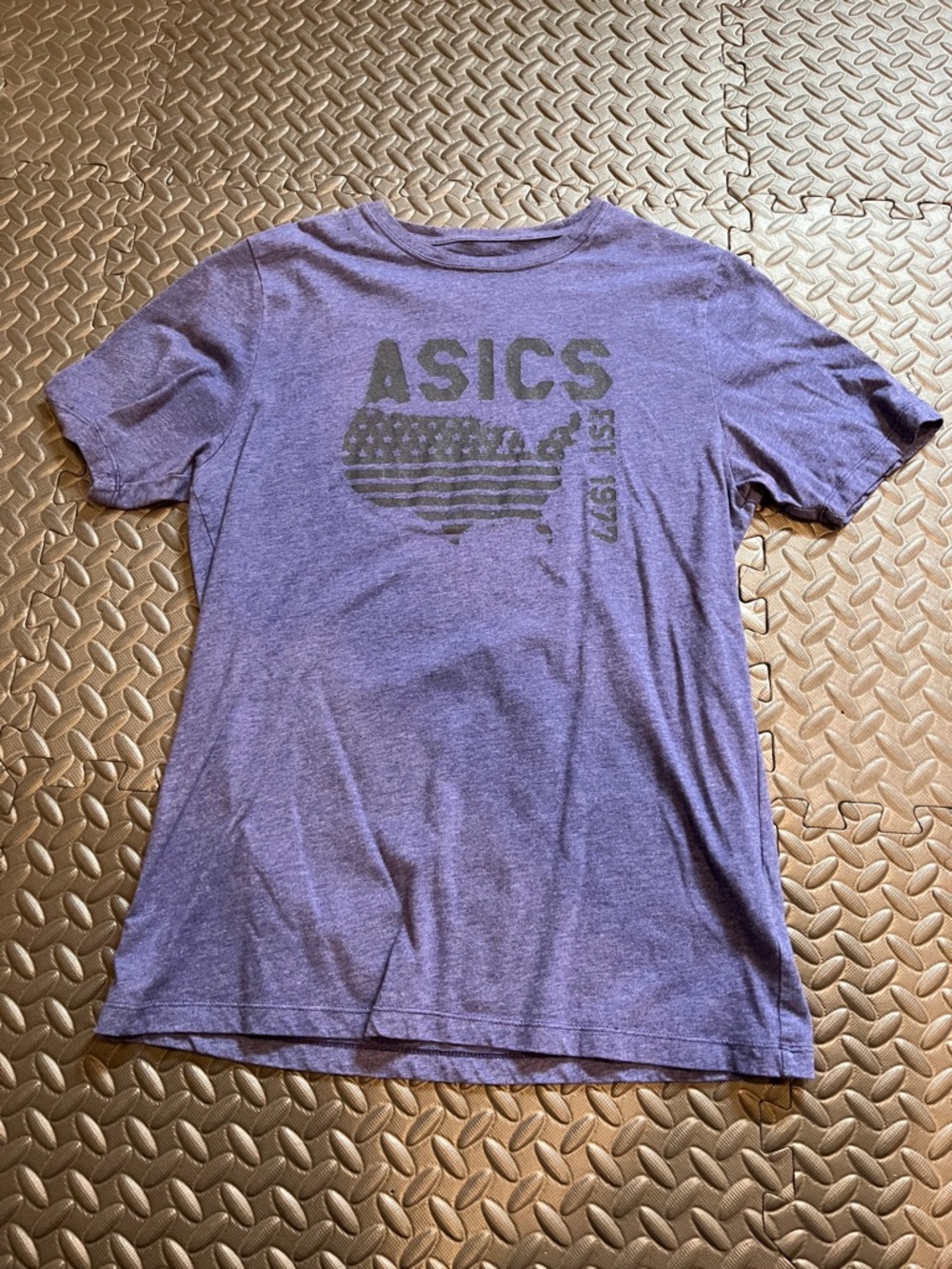 Asics Heather Logo Tee